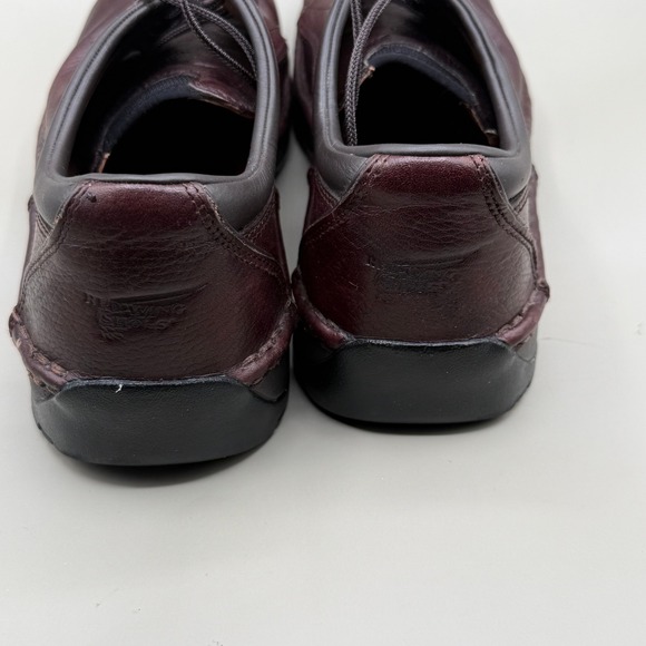 Red Wing Work Shoes Burgundy Leather Lace Up Men's Size 11.5 D Stock No 6704 - Picture 4 of 7